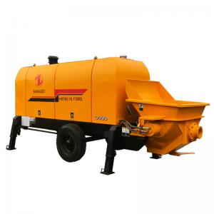 China 80CBM/H 16MPa Mini Concrete Mixer With Pump , Stationary Concrete Pump wholesale