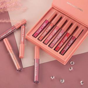 China Cosmetic Makeup Long Lasting Waterproof Matte Lipstick Gift Set supplier