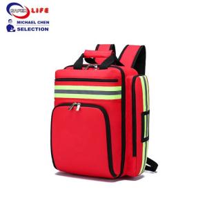 Outdoor SOS emergency first aid bag survival backpack trauma kit