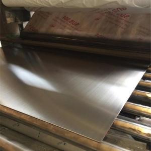 China 310S Cold Rolled Stainless Steel Sheet 4x8 Hairline Finish 18 Gauge SS Sheet supplier