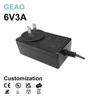 China 6V 3A AC Power Adapter For Vacuum Cleaner Depilator Monitor Projector Laptop on sale