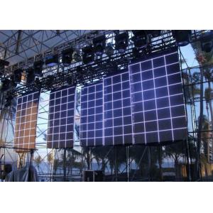 China Large Vision SMD Indoor LED Video Wall Rental RGB P6 LED Module Die Casting supplier