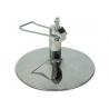 China Chrome Steel Barber Chair Accessories Round Hydraulic Base With 1 Year Warranty wholesale
