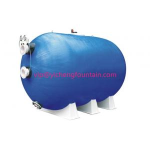China Horizontal Tank Swimming Pool Sand Filters Fiberglass Sand Filters Dia 1400mm - 2000mm supplier