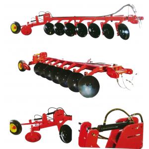 China 150HP Tractor Trailed 3 Point Linkage Disc Plough , 7 Discs Hydraulic Disc Plough supplier