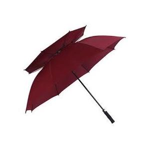 Durable Compact Collapsible Golf Umbrella , Folding Windproof Umbrella Ladies