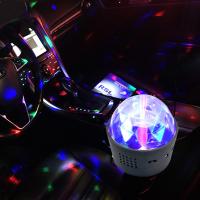 Mini Projection Wireless Disco Ball party Light Sound Activated Portable car Light 3W 5V USB Rechargeable RGB DJ Stage L