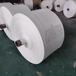 Waterproof PP Woven Fabric Roll For Sand Bag 40gsm-170gsm Customized