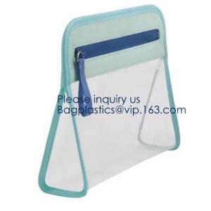 Oxo Bio Degradable Eco-Friendly Pvc Clear Plastic Zip lockk Bag With Handle,Toothpaste Travel Toothbrush Bag Portable Pvc