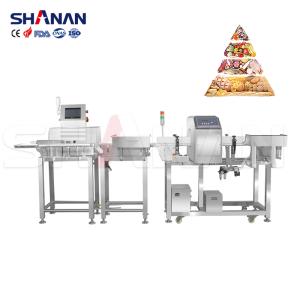 China Metal Detection Weight Detection System Food Metal Detector And Check Weigher Checkweigher All-In-One Machine For Food Industry wholesale