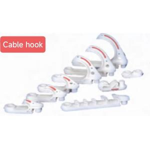 Mining plastic cable hook with good anti-static, anti-breakage and anti-bending strength properties