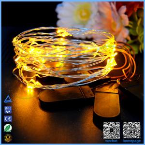 China LED copper wire string light battery powered supplier