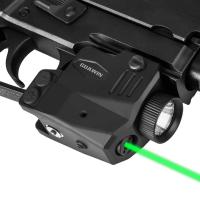 China Ipx4 Shotgun Hunting Accessories Picatinny Mount 650nm Green Light Laser Sight on sale