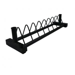 China olympic bumper weight rack, horizontal bumper plate rack, bumper plate storage rack horizontal supplier