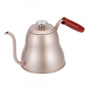 Stainless Steel Coffee Kettle With Thermometer 1.2L 40oz  Eco - Friendly