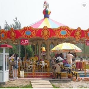 China Attractive Classic Amusement Park Rides , Carnival Merry Go Round Playground supplier