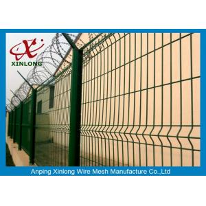 China Courtyard Construction PVC Coated Wire Mesh Fencing 2000 * 2500mm supplier