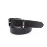 China Black Brown Pin Buckle 3.5cm Men Leather Dress Belt wholesale