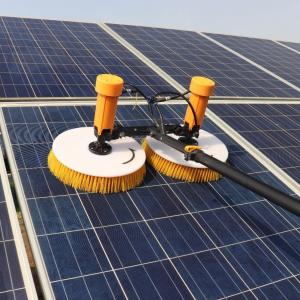 Experience Crystal Clear Panels with Hanging Style Solar Cleaning System in Wuxi City