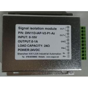 China WAYJUN 3000V isolation analog signal or RS485 to PWM Isolation Converter DIN35 signal transmitter supplier