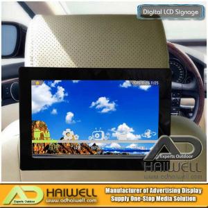 China 10.1 Taxi Passenger Car Headrest Advertising Touching Digital LCD Display supplier