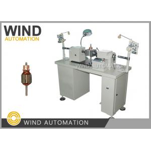 Semi Auto Coil Winding Machine Flyer Winder For Hook Commutator Armature Rotor Coil Winding
