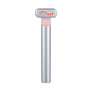 EMS Electric Eye Massager Pen Red Photon Anti-wrinkle Vibration Heating Reduce Eye Bags Dark Circles Device