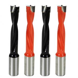 China Tungsten Tip Blind Hole Drill Bits For Drilling Wood / PVC supplier