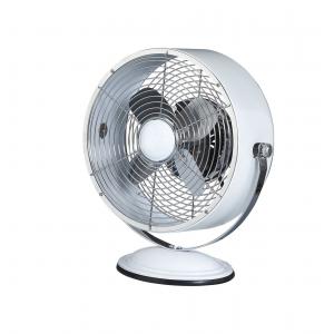 9 Inch 3 Speed Retro Style Electric Fans CE White For South Africa