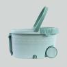 China Indoor Floor Cleaning Spin Mops And Buckets  With Retractable Handle 1.1M 360 Mop And Bucket wholesale