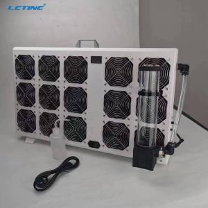 China 12kw water cooling radiator cooling home rigs 12kw dry cooler kit with power cable, accessories supplier