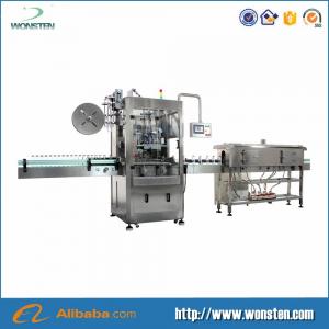 China Plastic bottle sleeve labeling machine for round bottle and square bottle supplier