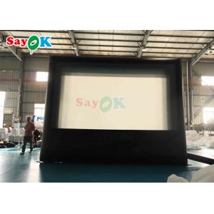 China Outdoor Portable Movie Projector Screen 16ft Inflatable Cinema Movie Screen supplier