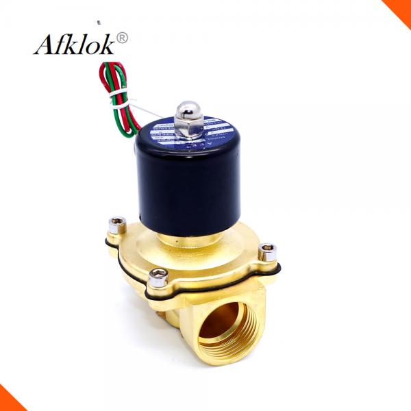 Normally Closed Electric Water Valve High Pressure , 1/2 Inch Water Shut Off