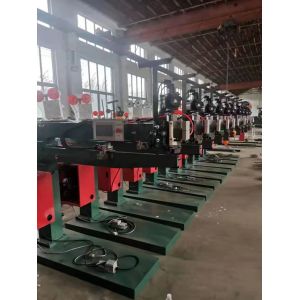 China Manual Carton Box Stitching Machine for Carton Boxes Stitching and Gluing Semi-automatic wholesale