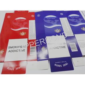 Offset Printing Cardboard Paper Cigarette Outer Cartons Packaging