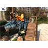 China Moving Large Ride On Dinosaur 4 Meters Long For Outdoor / Indoor Amusement Facility wholesale