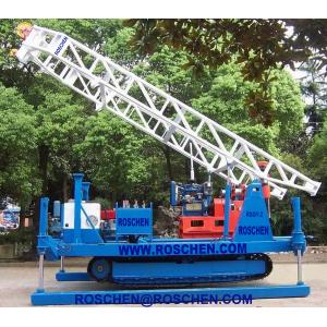 Hydraulic Crawler Mounted Drilling Rig For Horizontal And Vertical Geotechnical Drilling