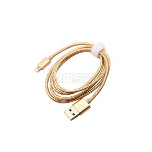 Pure Copper 8 Pin Nylon Insulated Data And Charging Cable For IPhone IPad