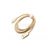 China Pure Copper 8 Pin Nylon Insulated Data And Charging Cable For IPhone IPad wholesale
