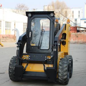 China 24h Service Best Heavy Duty Mini Skid Steer Loader With Brush Grapple supplier