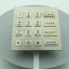 El teclado numérico del metal del control de acceso de SS304 IP65, 16 llaves funciona telclado numérico