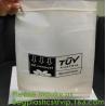 PLA Compostable Clear Poly Custom Printed Plastic K Bags, APPAREL Dress K Bag,