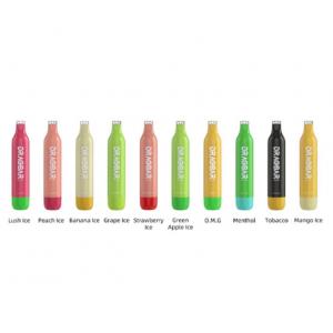 Fruit flavors Zovoo Dragbar 600 Disposable 600 puffs Vape Or Electronic Cigarette or Cig with Stock