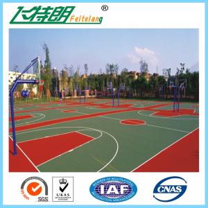 China Всепогодный настил суда спорта/плитки пола выскальзывания акрилового теннисного корта поверхностные анти- supplier