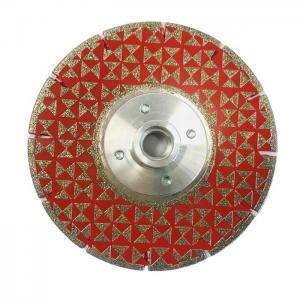 180mm Electroplated Marble Cutting Disc with M14 Flange and Customized OEM Support