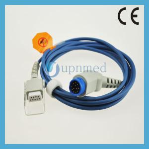 China HP M1900B spo2 adapter cable,spo2 extension cable,12 pins to DB9 supplier
