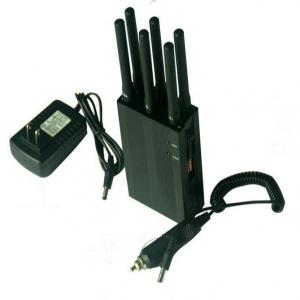 Handheld 3G 4G Wimax GPS Bluetooth Signal Jammer