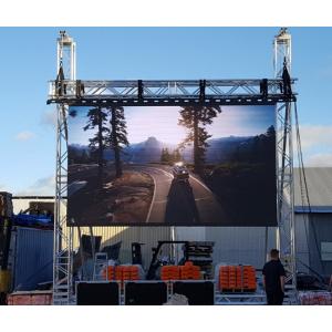Sports Advertising Outdoor Led Screen Hire P4.81 Energy Saving With 1-2 Years Warranty