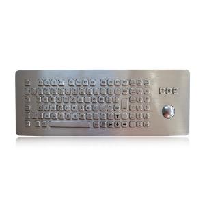 China USB Kiosk Self Service Terminal Metal Keyboard With Numeric Keypad supplier
